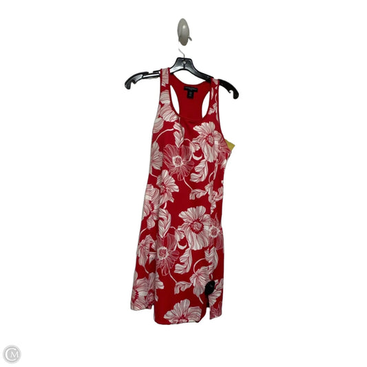Athletic Dress By Cynthia Rowley In Red & White, Size: M
