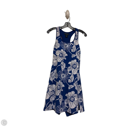 Athletic Dress By Cynthia Rowley In Blue & White, Size: M