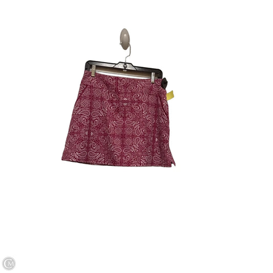 Athletic Skort By Cynthia Rowley In Paisley Print, Size: M