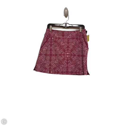 Athletic Skort By Cynthia Rowley In Paisley Print, Size: M