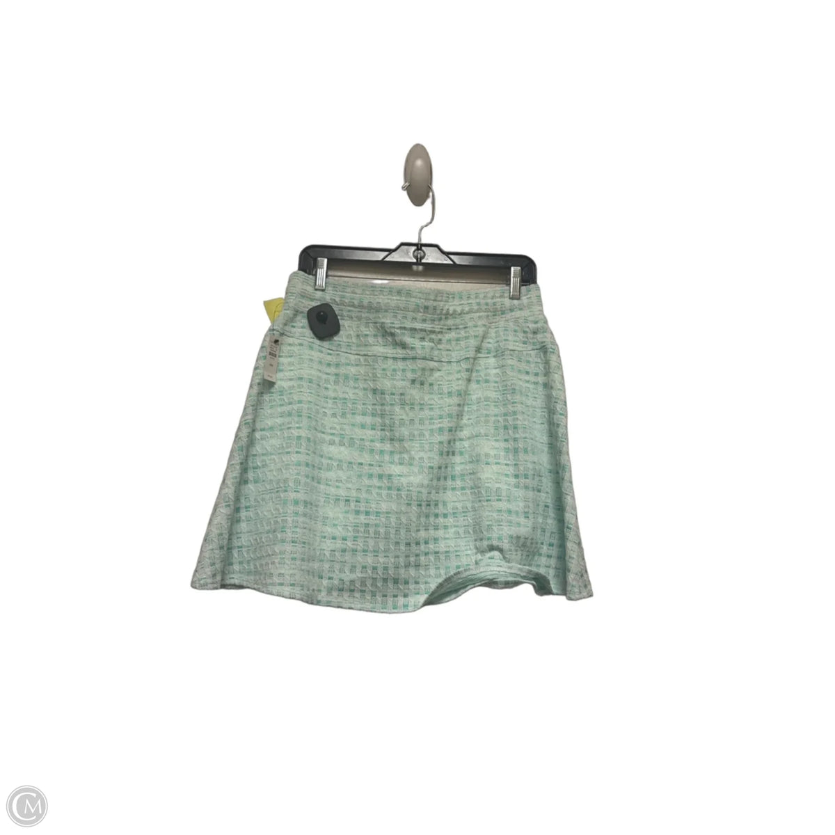 Athletic Skort By Talbots In Plaid Pattern, Size: Mp