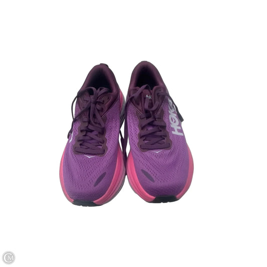 Shoes Athletic By Hoka In Purple, Size: 7.5