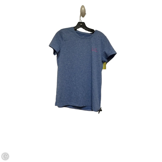 Top Short Sleeve Basic By Vineyard Vines In Blue, Size: M