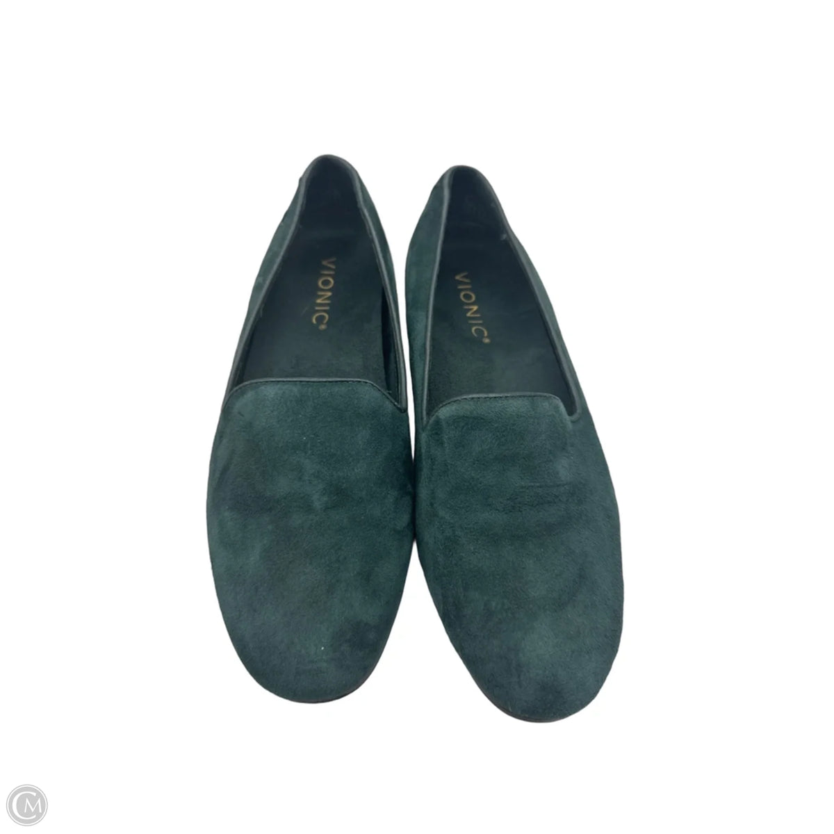 Sandals Flats By Vionic In Green, Size: 5