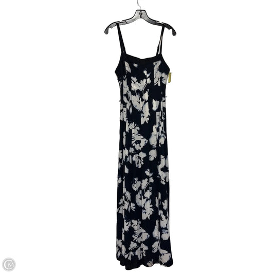 Dress Casual Maxi By White House Black Market In Black & White, Size: M