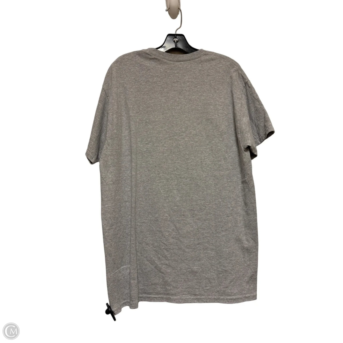 Top Short Sleeve Basic By Disney In Grey, Size: L