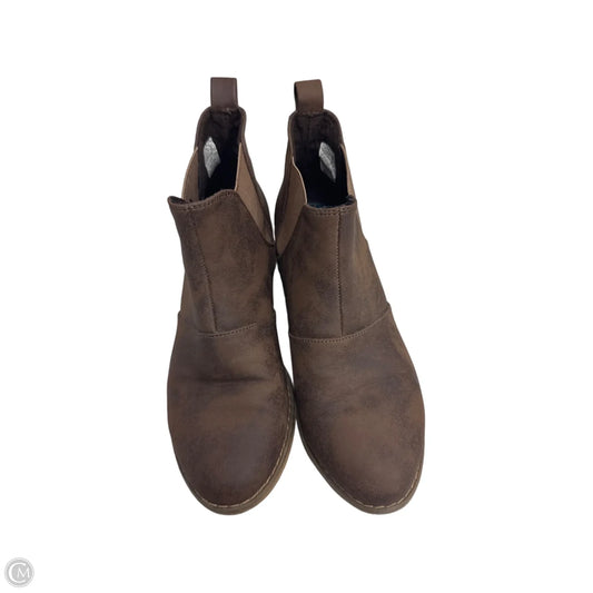 Boots Ankle Flats By Rocket Dogs In Brown, Size: 7
