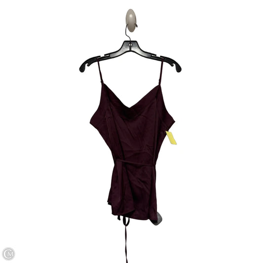 Top Sleeveless By 41 Hawthorn In Purple, Size: M