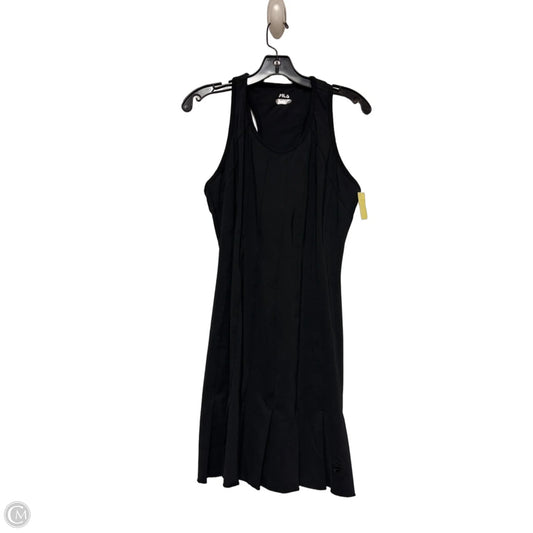 Athletic Dress By Fila In Black, Size: Xl