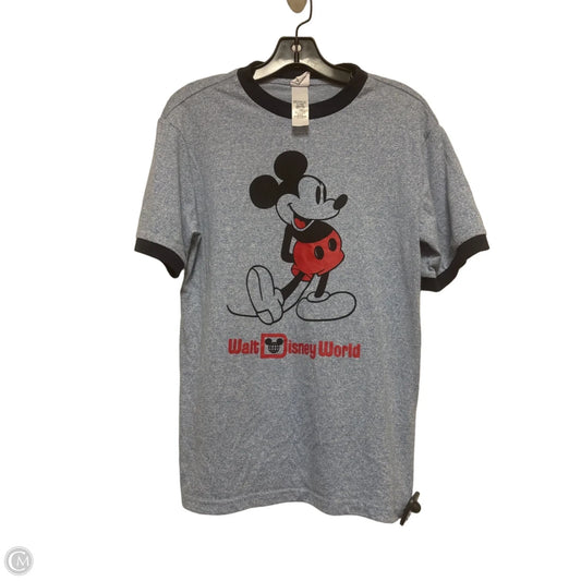 Top Short Sleeve Basic By Disney Store In Blue, Size: S