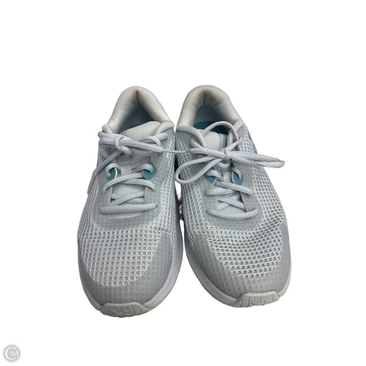 Shoes Athletic By Under Armour In Blue & Grey, Size: 7.5