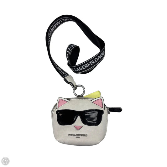 Coin Purse Designer By Karl Lagerfeld, Size: Small