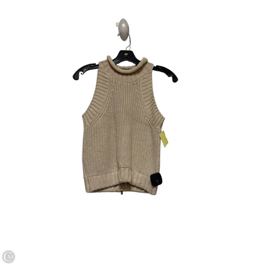Top Sleeveless By Sam Edelman In Beige, Size: S