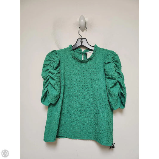 Top Short Sleeve By Thml In Green, Size: S