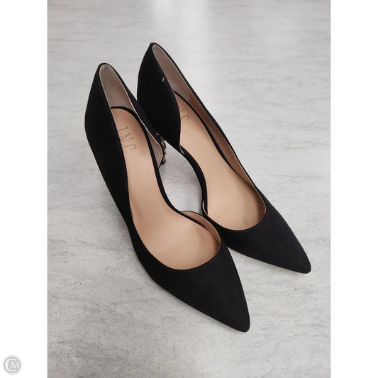 Shoes Heels Stiletto By Inc In Black & Silver, Size: 7