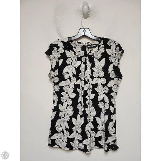 Top Sleeveless Designer By Karl Lagerfeld In Floral Print, Size: S