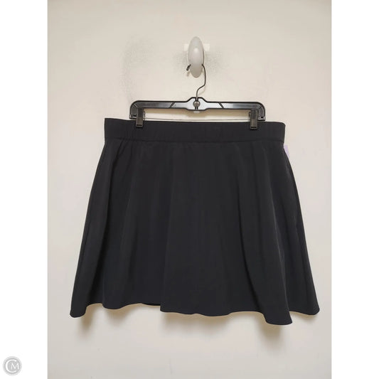Skort By Talbots In Black, Size: 14