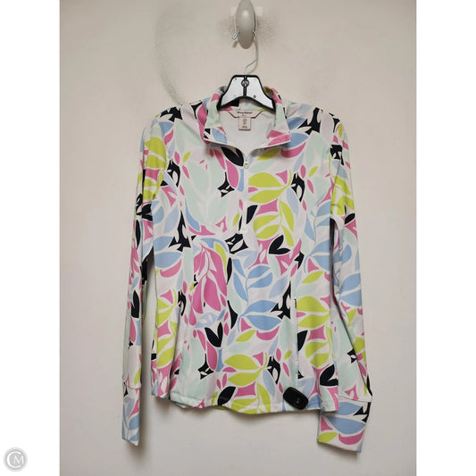 Athletic Top Long Sleeve Collar By Tommy Bahama In Multi-colored, Size: S