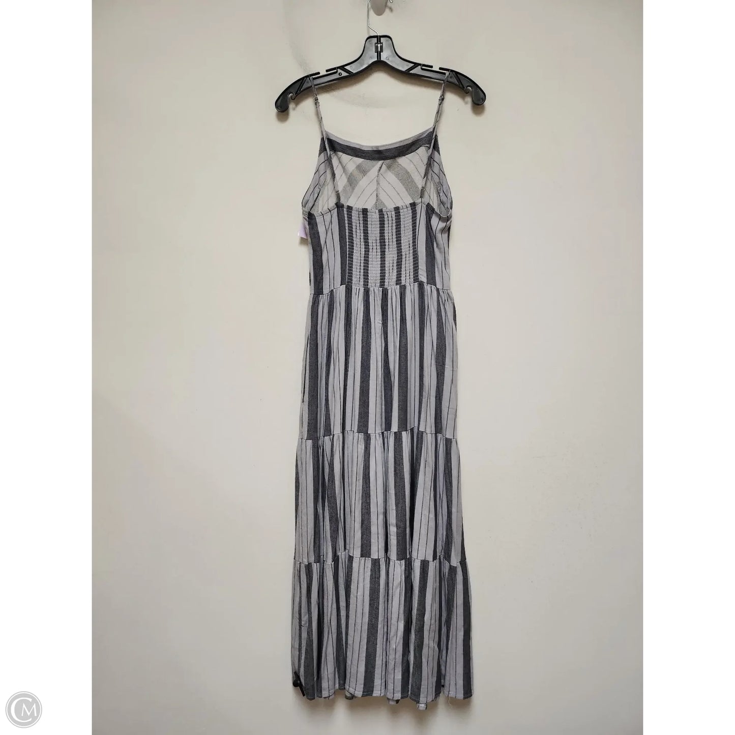 Dress Casual Midi By Splendid In Striped Pattern, Size: L