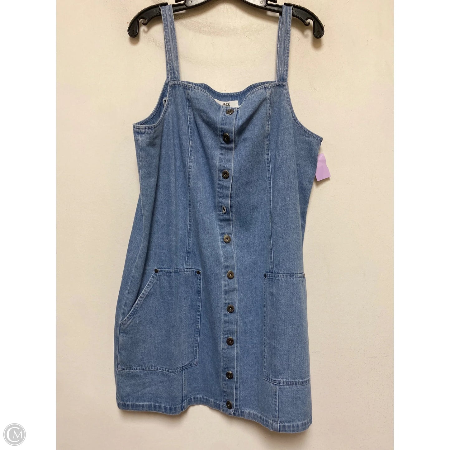 Dress Casual Short By Jack By Bb Dakota In Blue Denim, Size: L