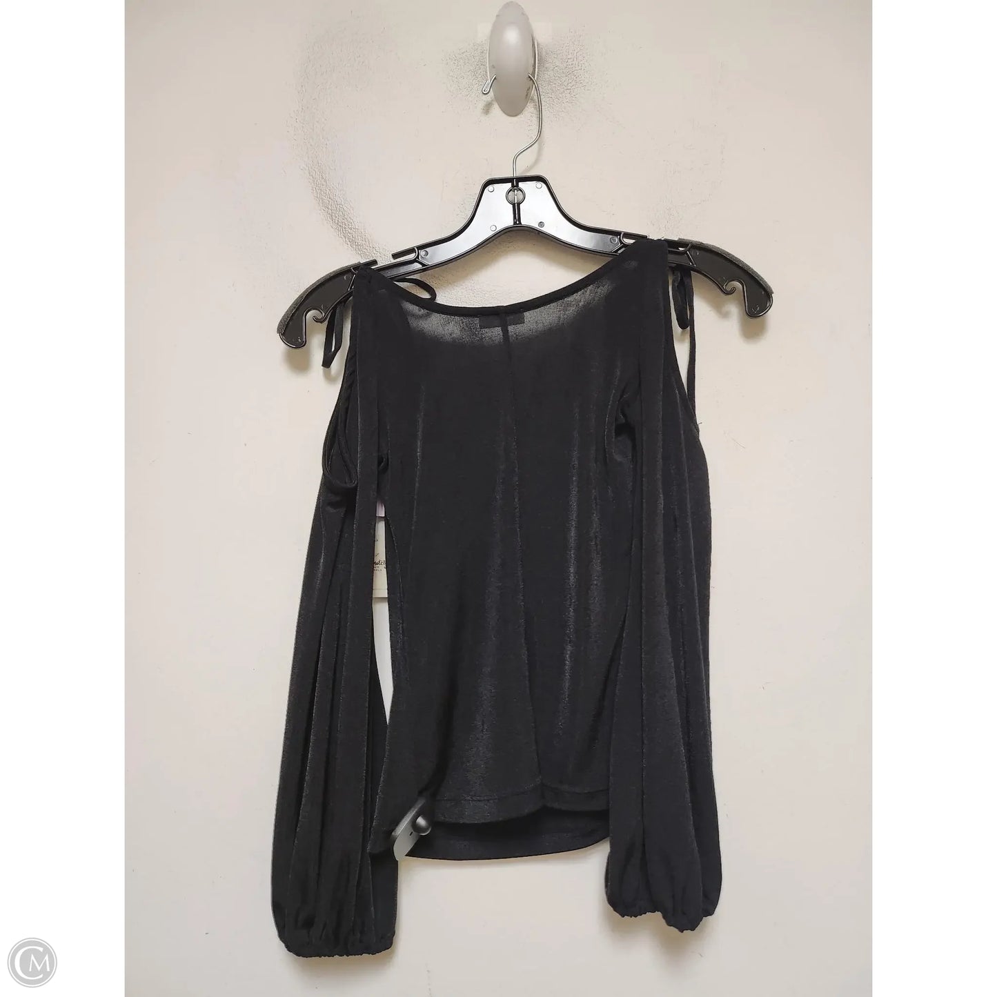 Top Long Sleeve By Free People In Black, Size: S