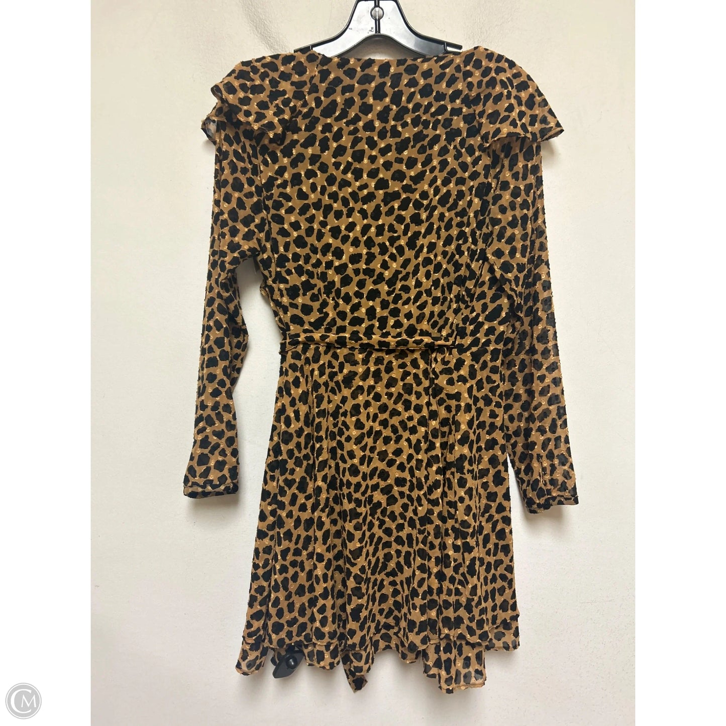 Dress Casual Short By Free People In Leopard Print, Size: S