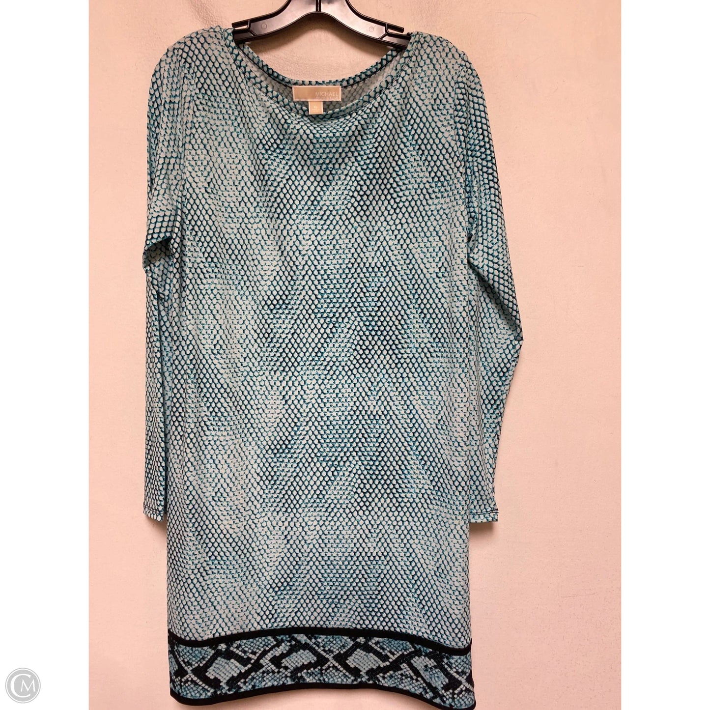 Dress Casual Short By Michael By Michael Kors In Teal, Size: Xl