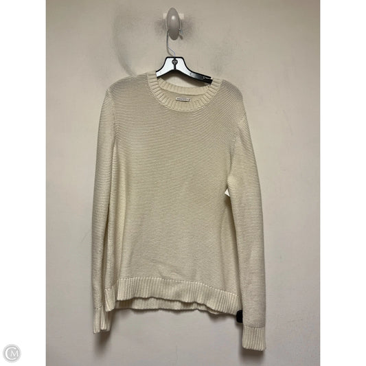 Sweater By J. Crew In Cream, Size: L