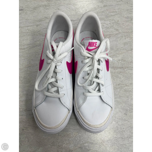 Shoes Sneakers By Nike In Pink & White, Size: 7.5