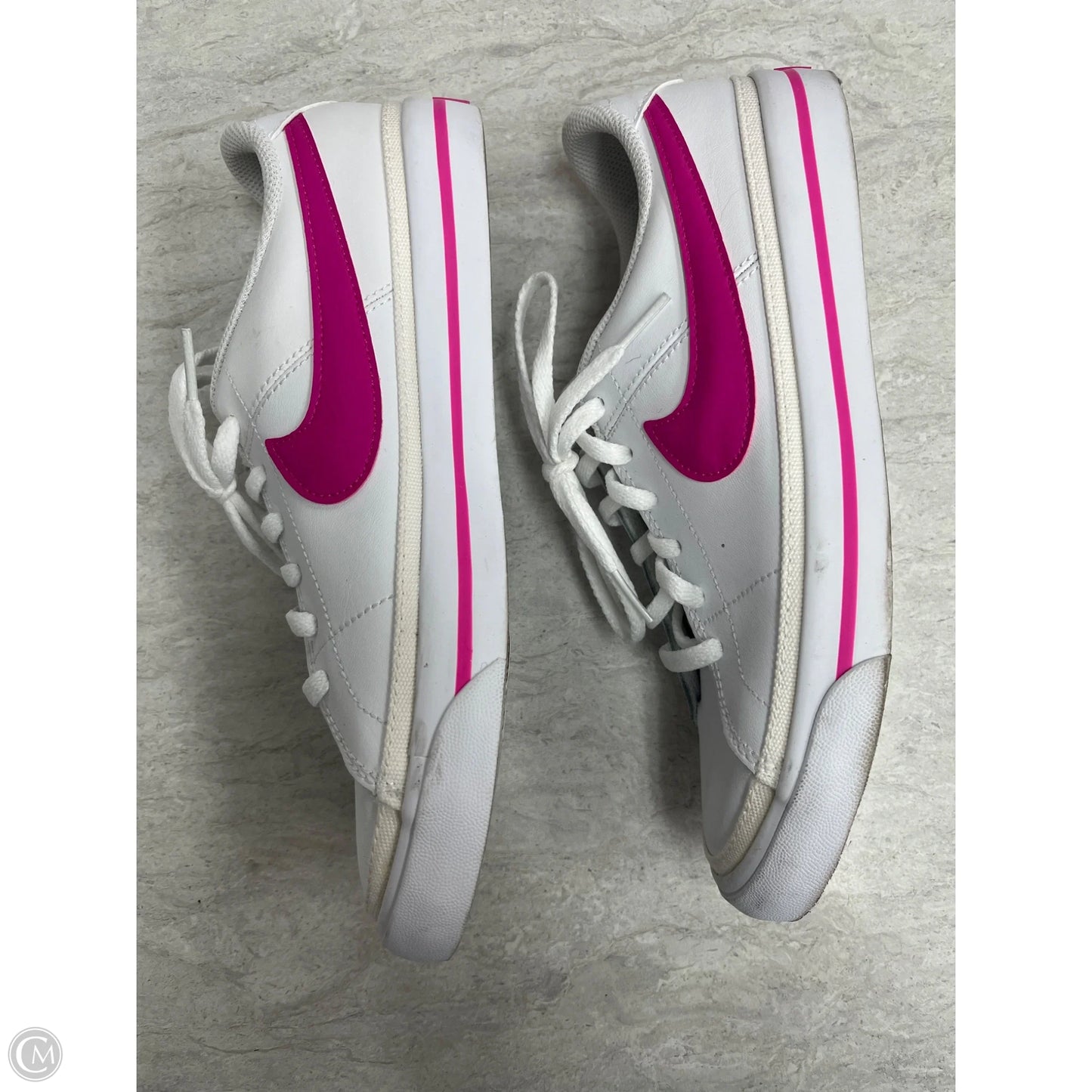 Shoes Sneakers By Nike In Pink & White, Size: 7.5