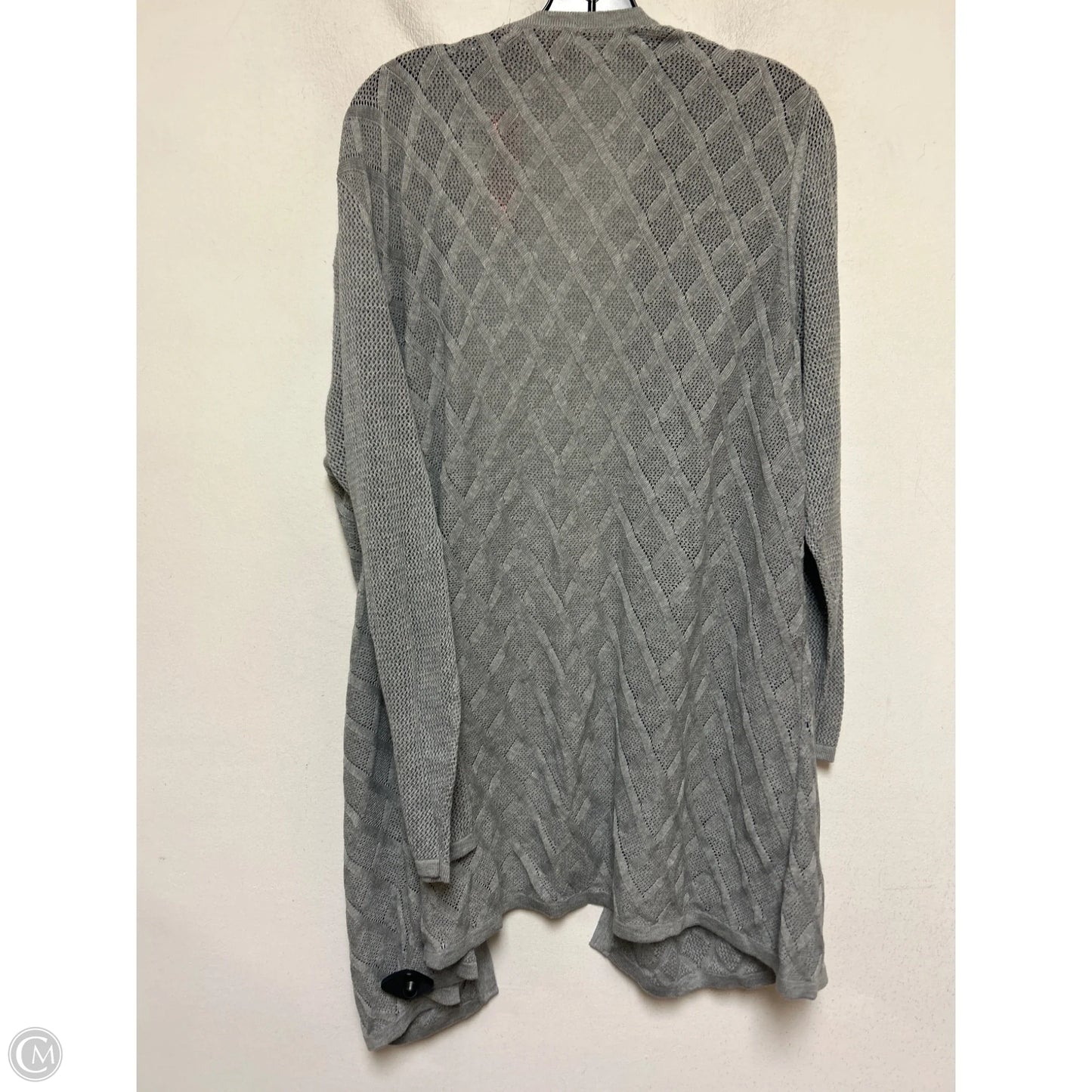 Cardigan By Belldini In Grey, Size: 3x