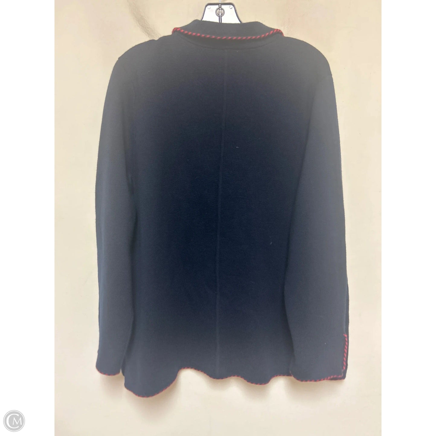 Cardigan By Talbots In Navy, Size: 2x