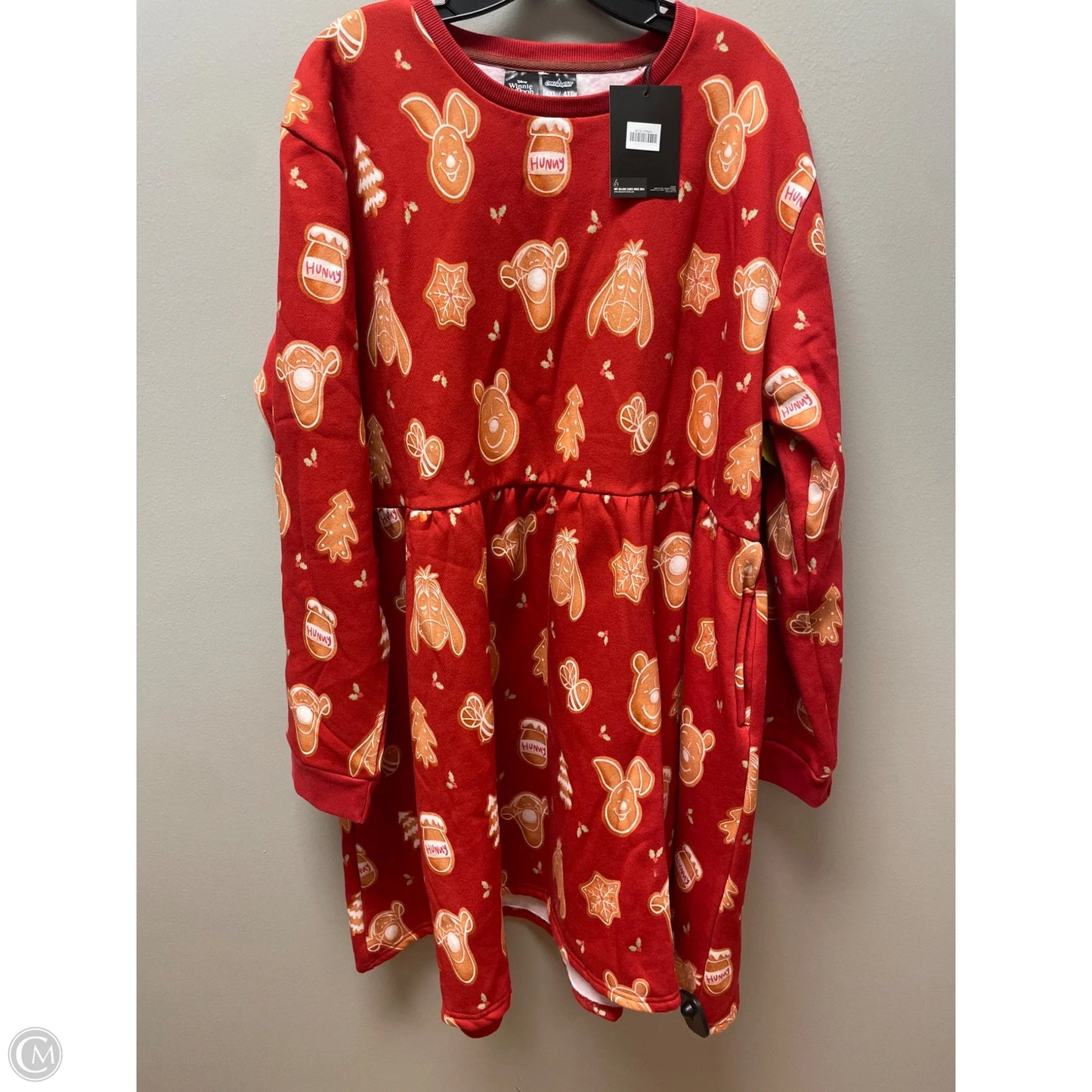 Dress Casual Short By Disney Store In Red & Tan, Size: 4x