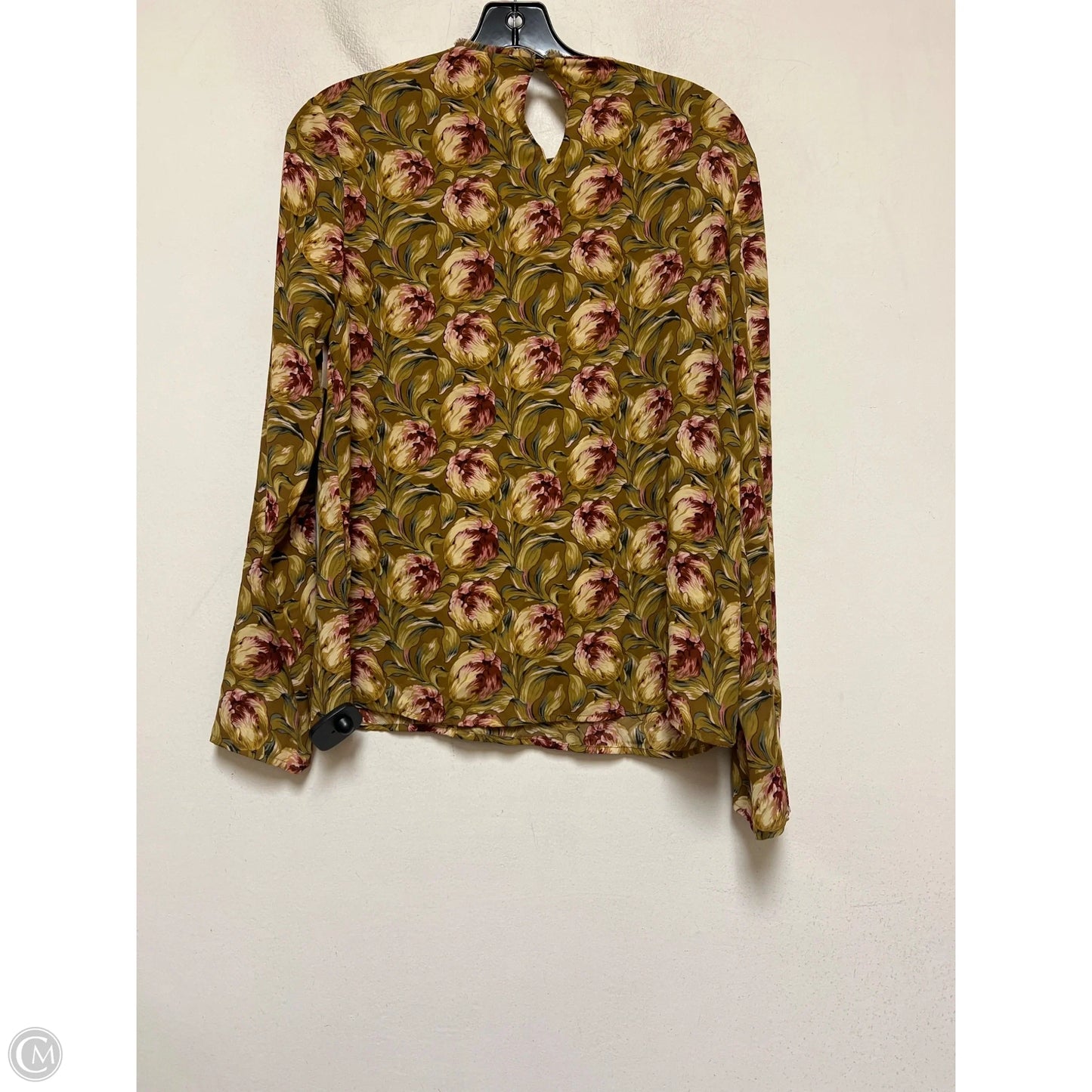 Top Long Sleeve By Philosophy In Floral Print, Size: S