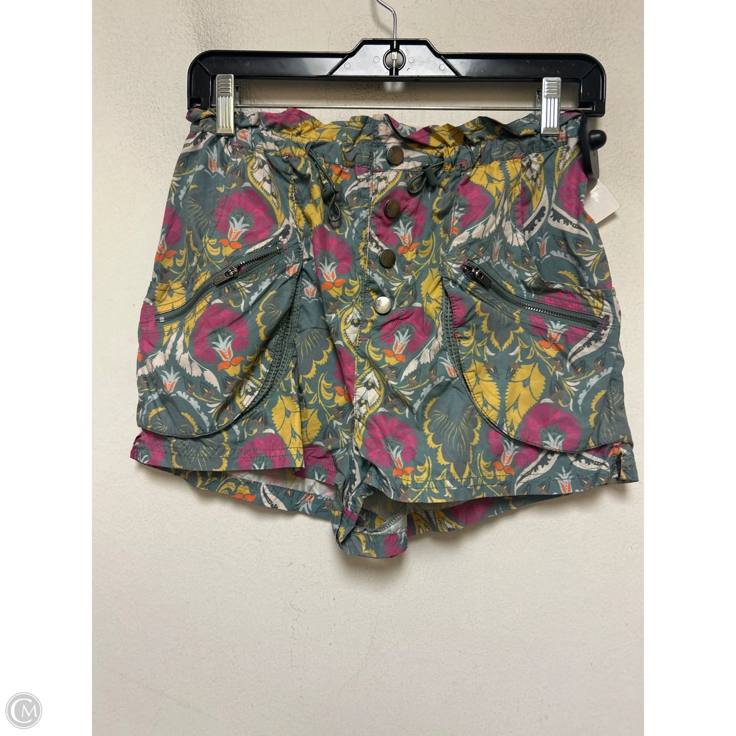 Shorts By Free People In Paisley Print, Size: Xs