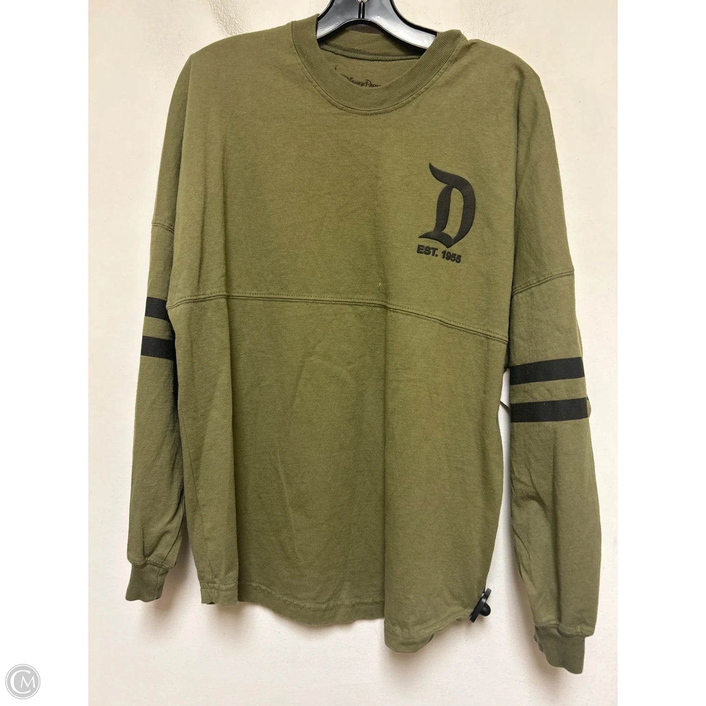 Top Long Sleeve By Disney Store In Green, Size: S