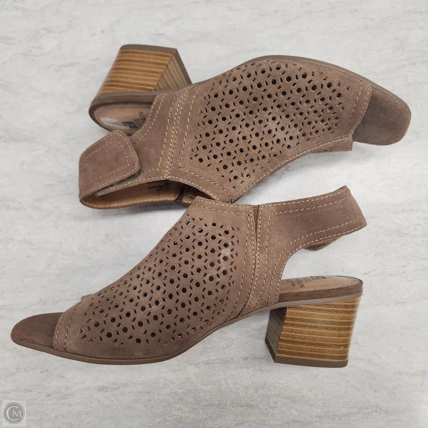 Shoes Heels Block By White Mountain In Taupe, Size: 8