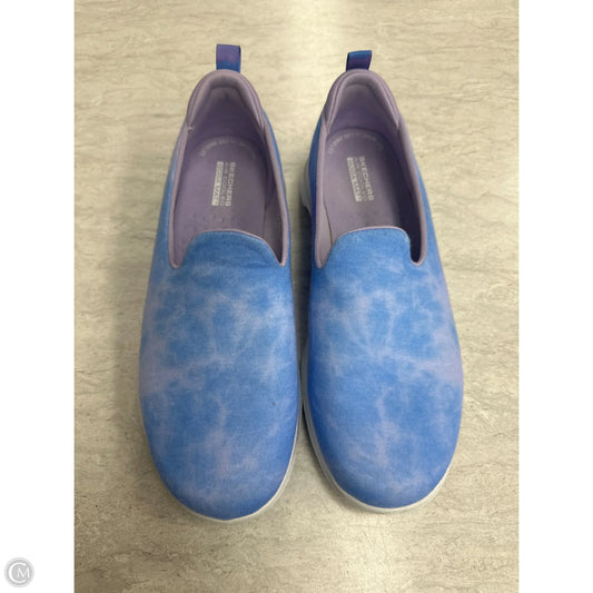 Shoes Flats By Skechers In Blue & Purple, Size: 8.5