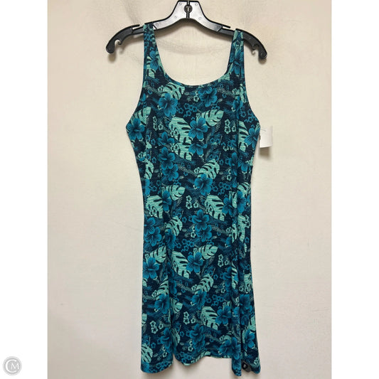 Athletic Dress By Columbia In Tropical Print, Size: L