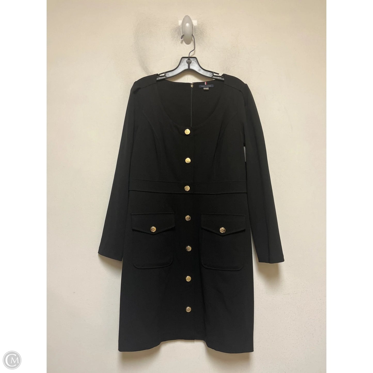 Dress Casual Short By Tommy Hilfiger In Black, Size: L