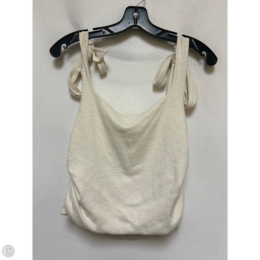 Top Sleeveless By Free People In Cream, Size: Xl