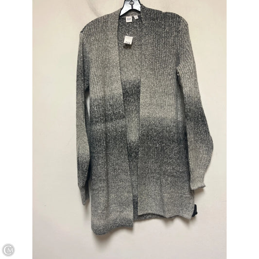 Sweater Cardigan By Gap In Grey, Size: Xs