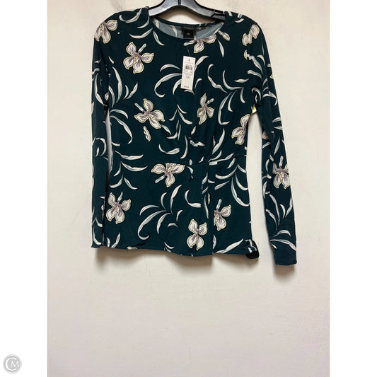 Top Long Sleeve By Ann Taylor In Green, Size: Xs