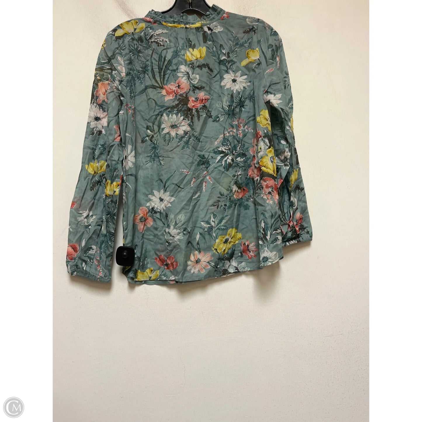 Top Long Sleeve By Loft In Floral Print, Size: Sp