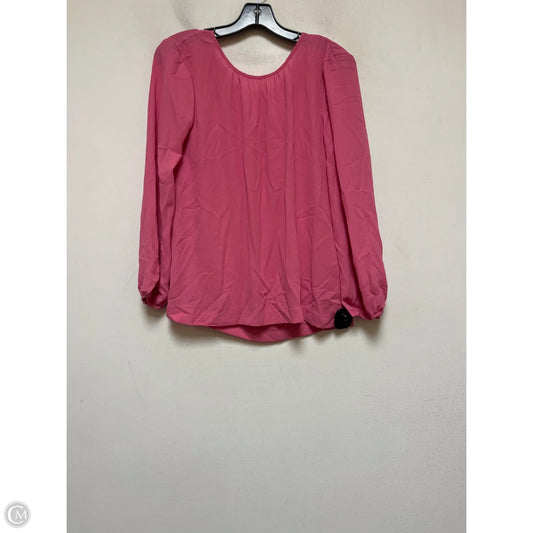 Top Long Sleeve By J. Crew In Pink, Size: Xs
