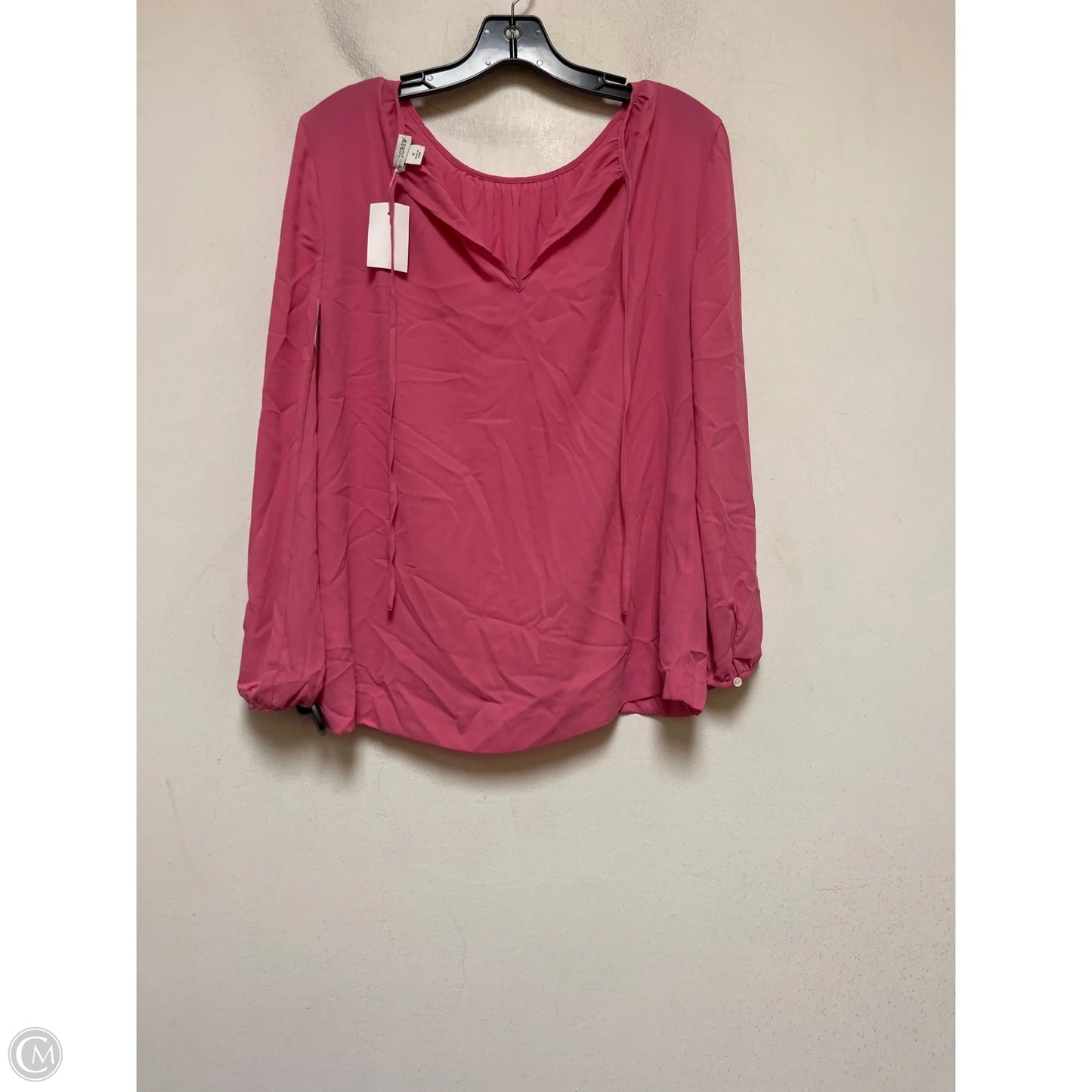 Top Long Sleeve By J. Crew In Pink, Size: Xs