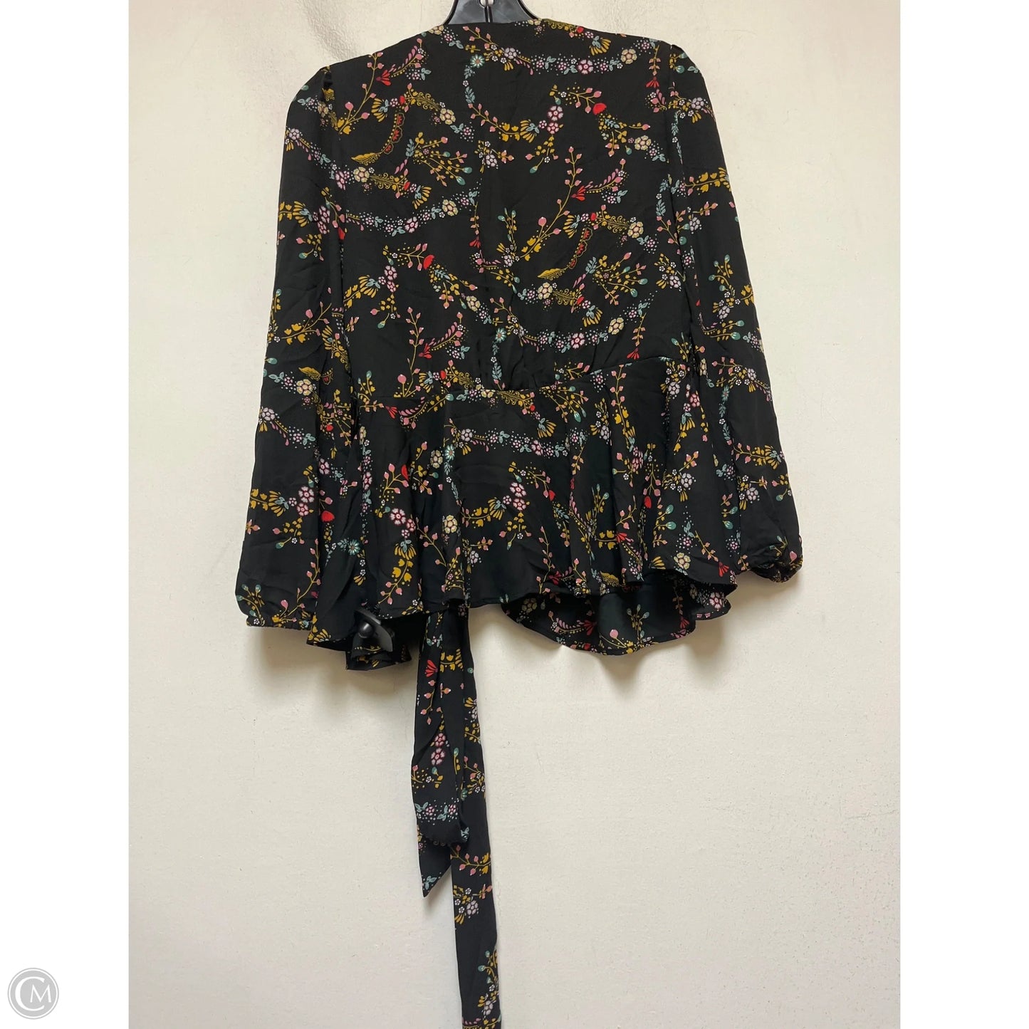 Top Long Sleeve By Loft In Paisley Print, Size: Xs