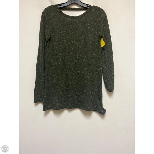 Top Long Sleeve By Loft In Green, Size: Xs