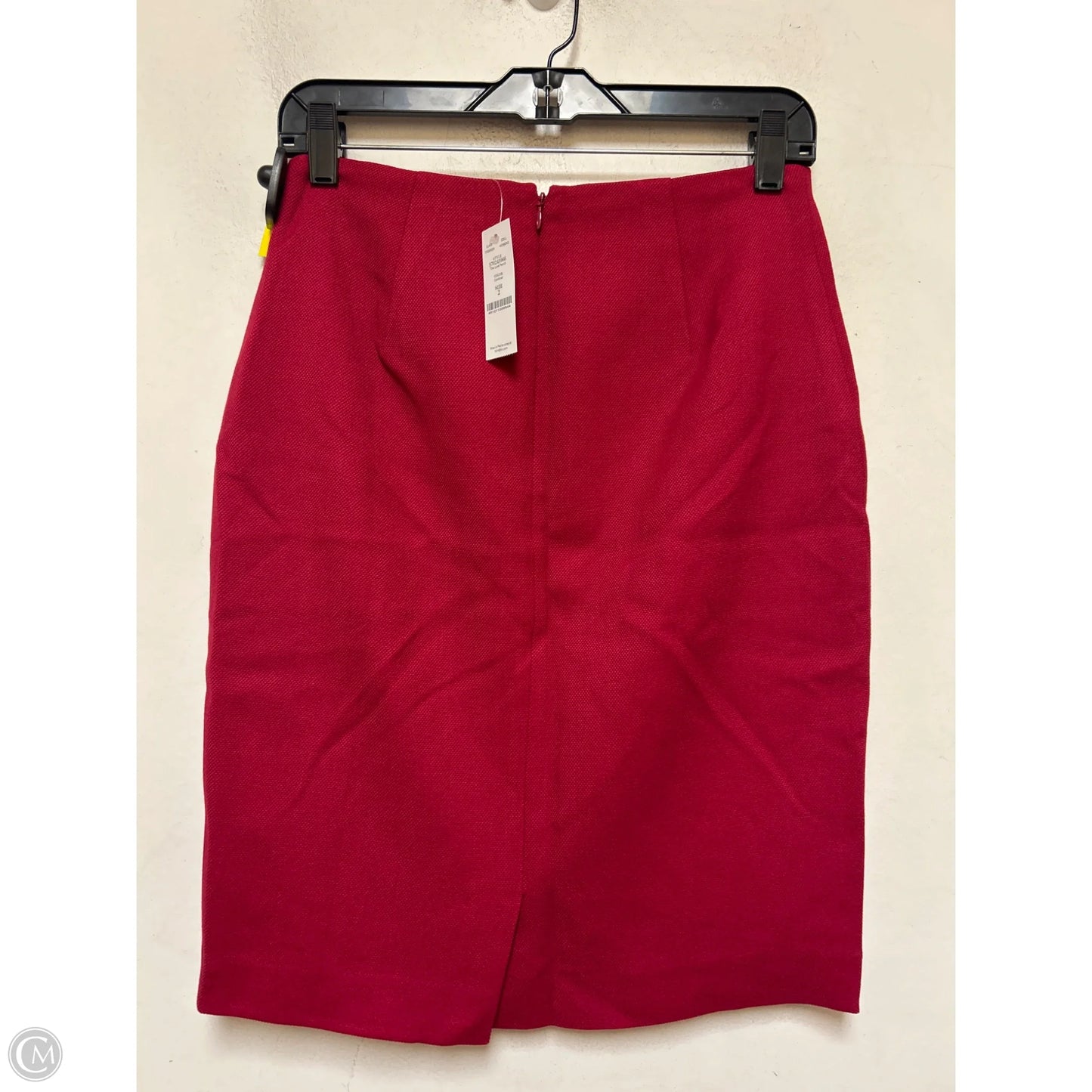 Skirt Midi By White House Black Market In Red, Size: 2