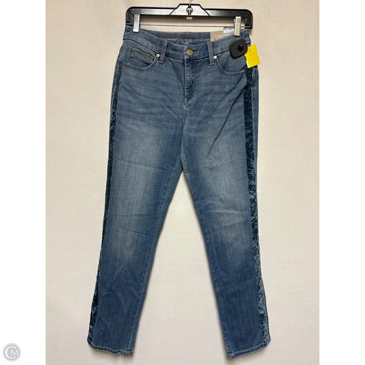 Jeans Skinny By Chicos In Blue Denim, Size: 2